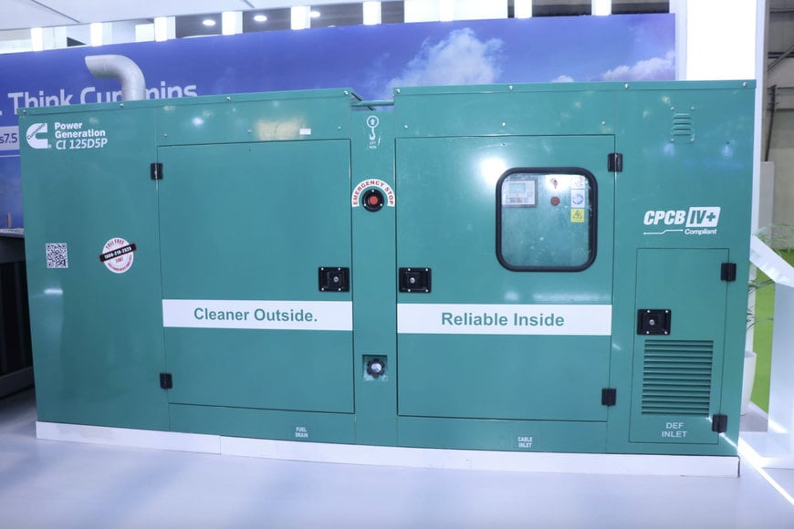 Cummins India unveils next-generation power solutions at baumaCONEXPO India 2024